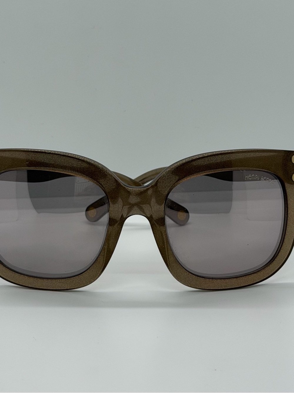 Henri Bendel Brown Oversized Sunglasses
